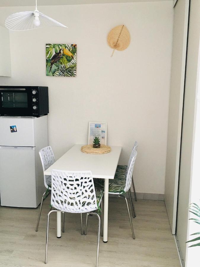 Studio Cosy Et Moderne Au Couchant Situe 150M De La Plage -Avec Parking Gratuit Prive - 25M2 - Climatise - Balcon - Wifi Gratuit La Grande-Motte Eksteriør billede